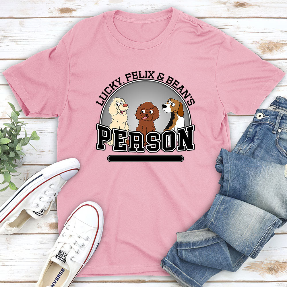 Customizable Unisex Dog Lover Personalized T-shirt - Ideal Gift for Pet Enthusiasts