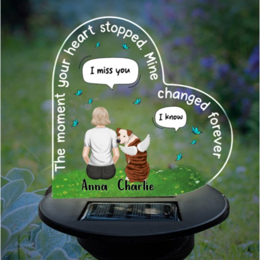 I Still Miss You - Personalized Custom Solar Memorial Light with Acrylic Ornament