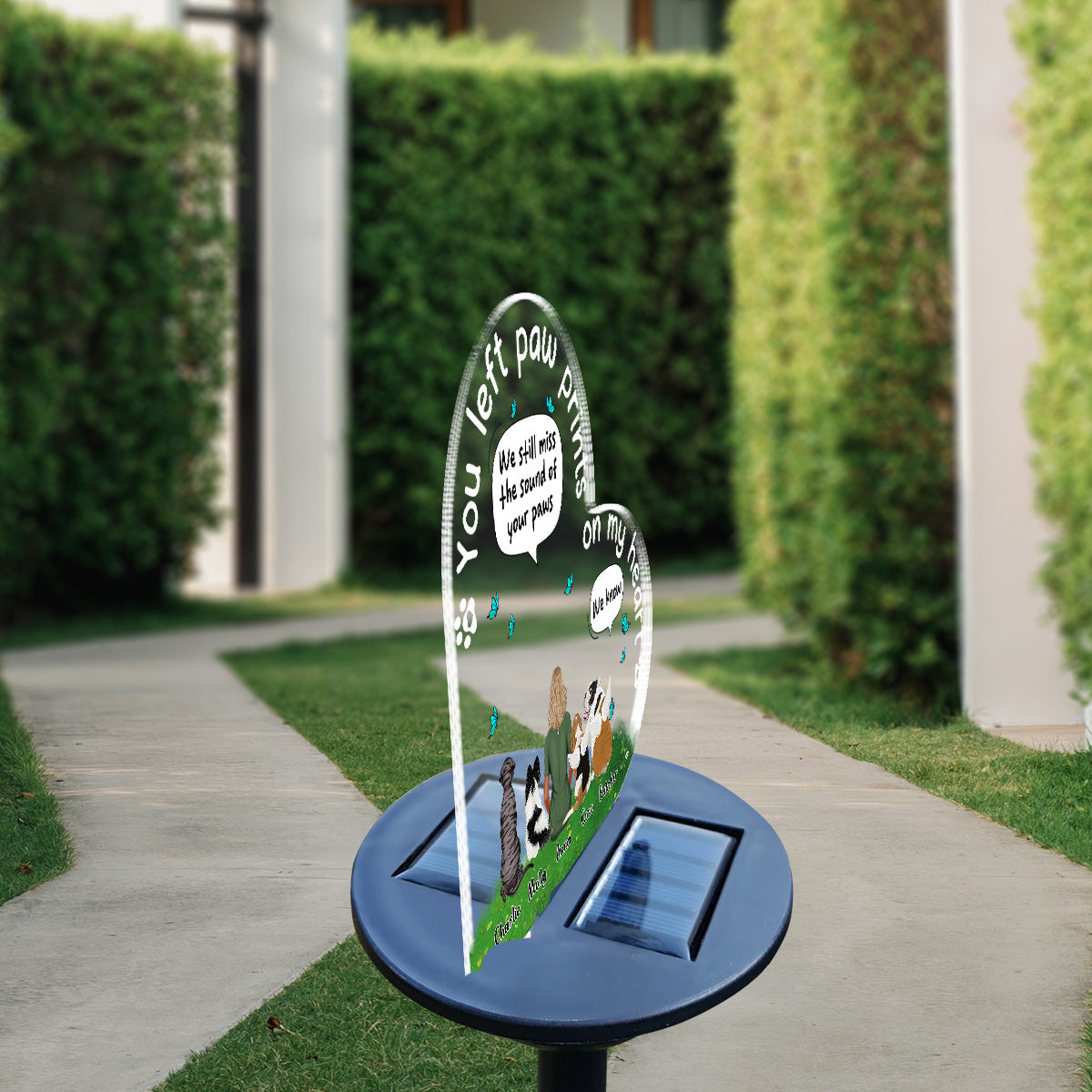 I Still Miss You - Personalized Custom Solar Memorial Light with Acrylic Ornament