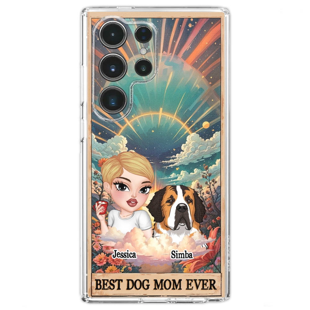 Customizable Dog Mom Tarot Personalized Phone Case - Ideal Gift for Canine - Loving Moms