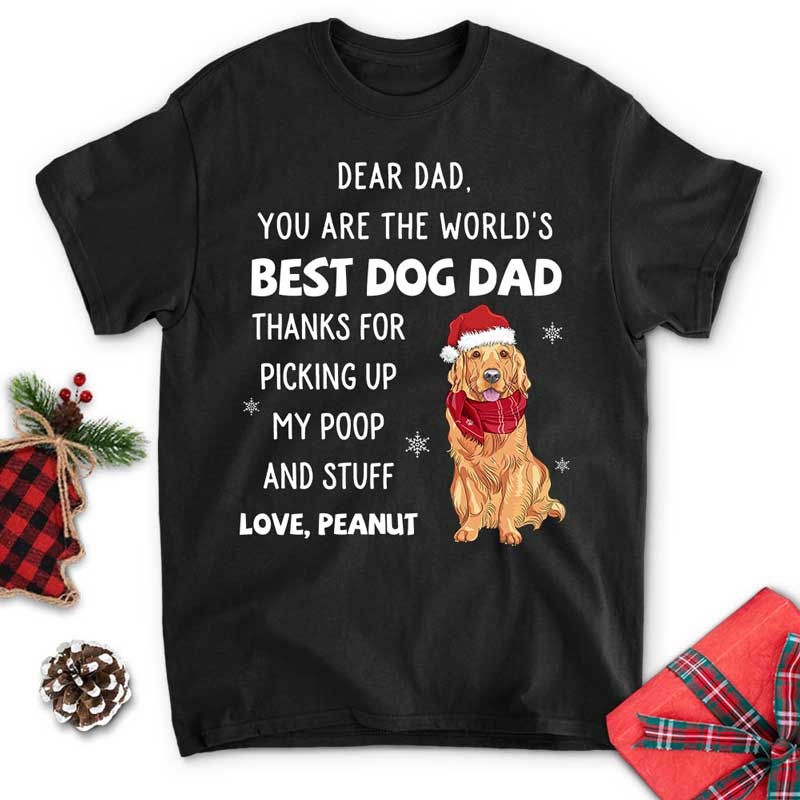 Thank You Dad/Mom - Personalized Custom Unisex T-shirt for Pet Lovers