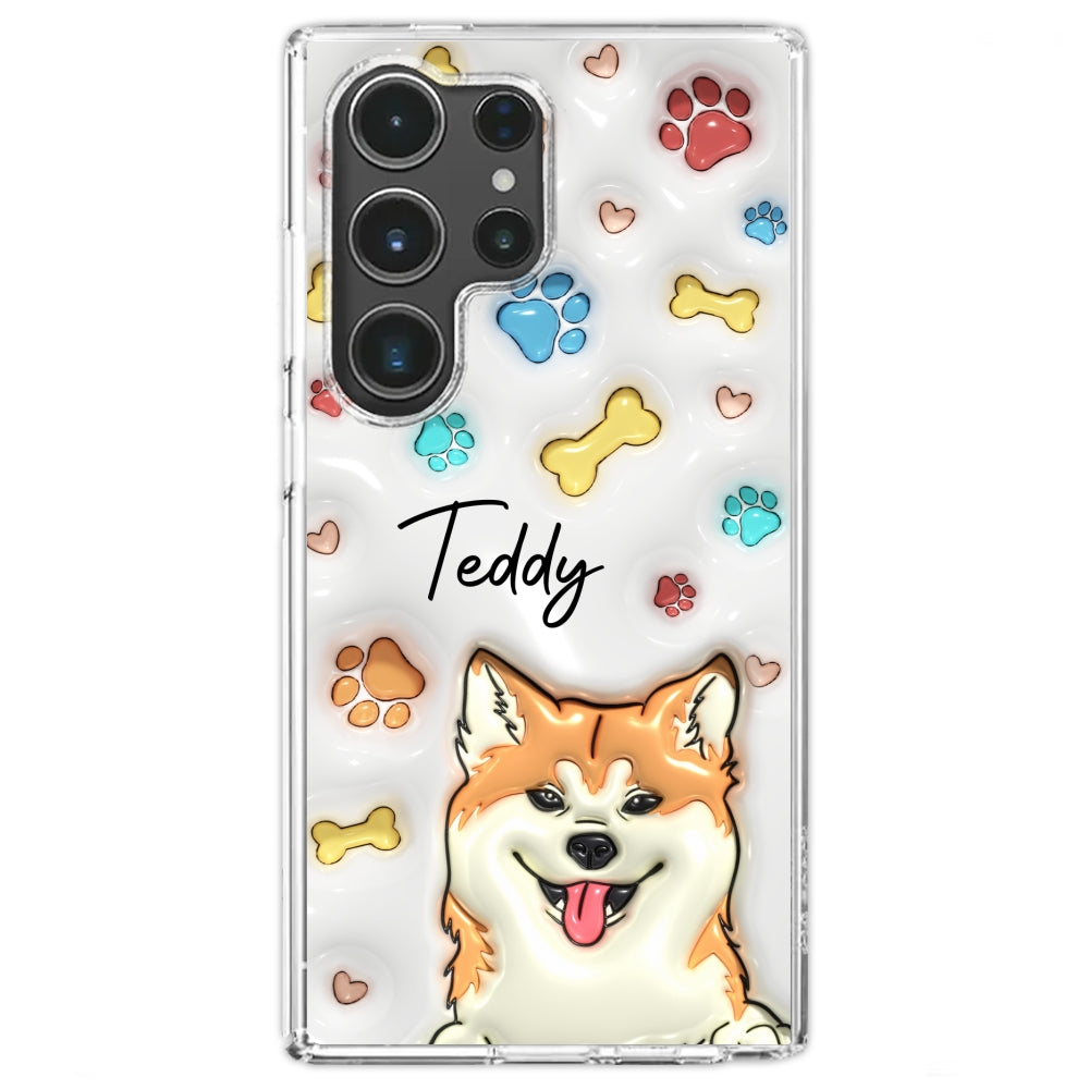 My Adorable Fur Baby - Personalized Custom 3D Inflated Effect Premium Phone Case for Smartphones