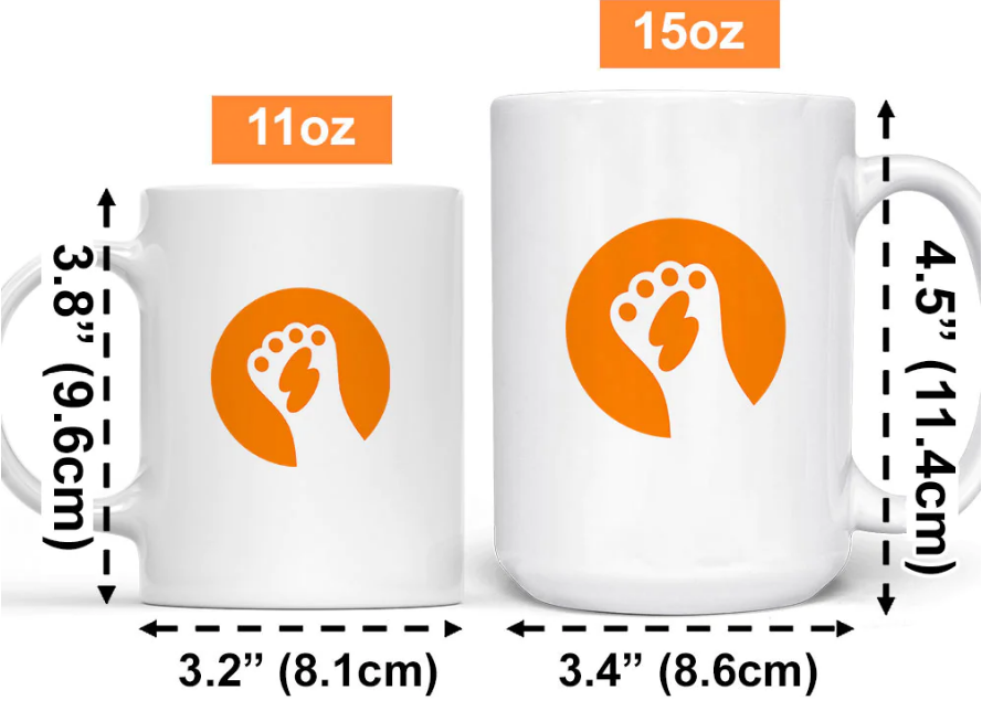 Mama Bear - Exquisite Personalized Custom 3D Inflated Effect Ceramic Mug in 11oz and 15oz Sizes