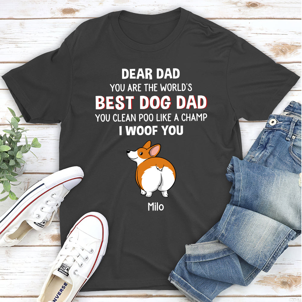 Like A Champ - Personalized Custom Unisex 5.3 oz T-shirt for Pet Lovers
