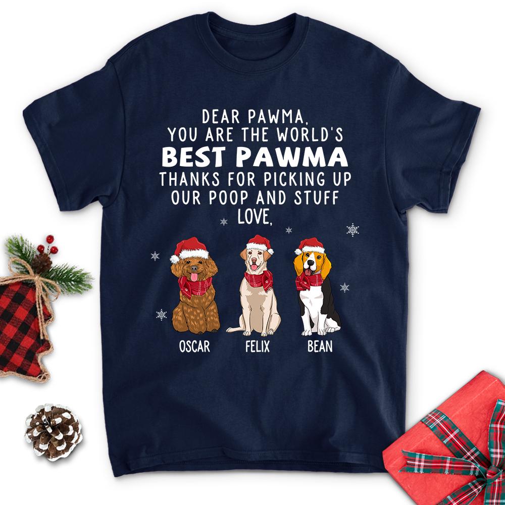 Thank You Dad/Mom - Exclusive Personalized Custom Premium T-shirt for Pet Lovers