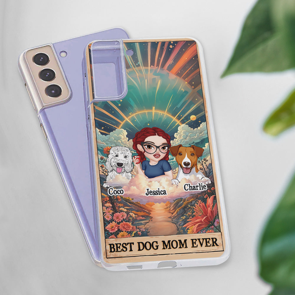 Customizable Dog Mom Tarot Personalized Phone Case - Ideal Gift for Canine - Loving Moms