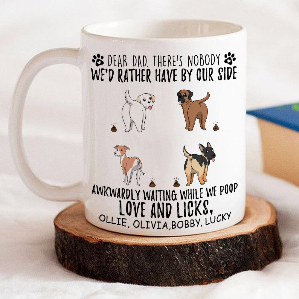 Love And Licks - Customizable Personalized Coffee Mug for Pet Lovers