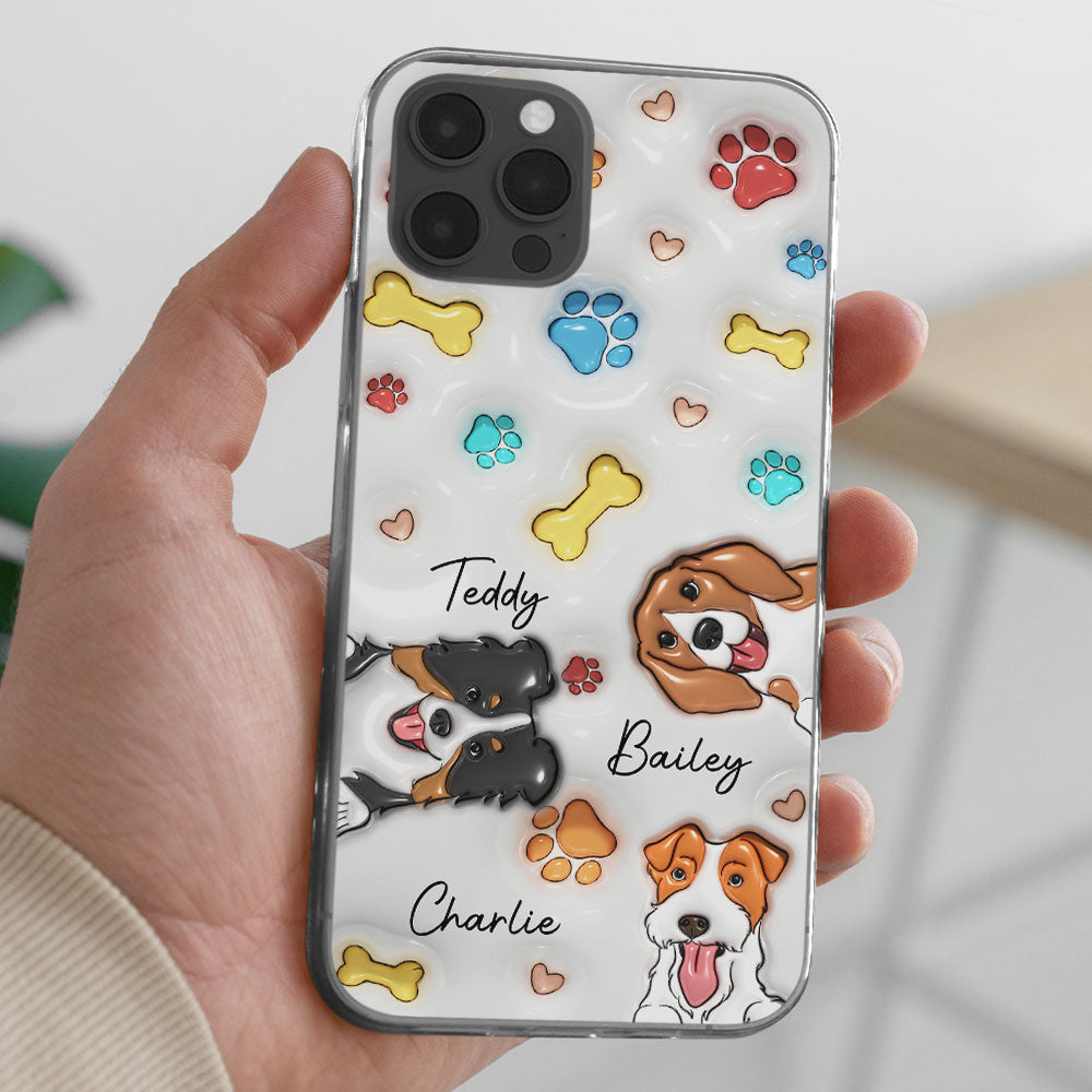 My Adorable Fur Baby - Personalized Custom 3D Inflated Effect Premium Phone Case for Smartphones