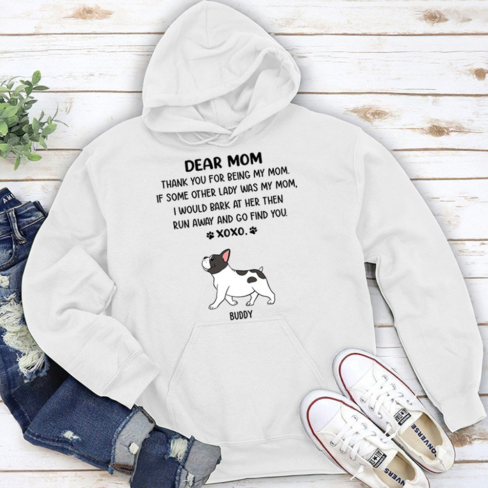 Dear Mom Xoxo – One-of-a-Kind Personalized Custom Hoodie for Pet Lovers