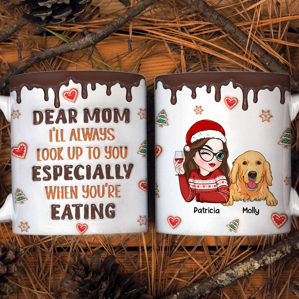 Personalized Custom 3D Inflated Effect Ceramic Mug - Ideal for All Beverages