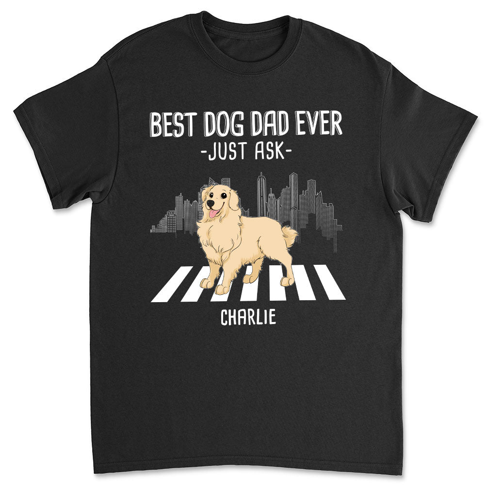Best Mom Just Ask - Personalized Custom Unisex 5.3 oz Light T-shirt for Pet Lovers