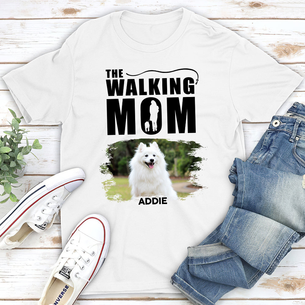 The Walking Dad 2 - Personalized Custom Unisex T-shirt for Pet Lovers