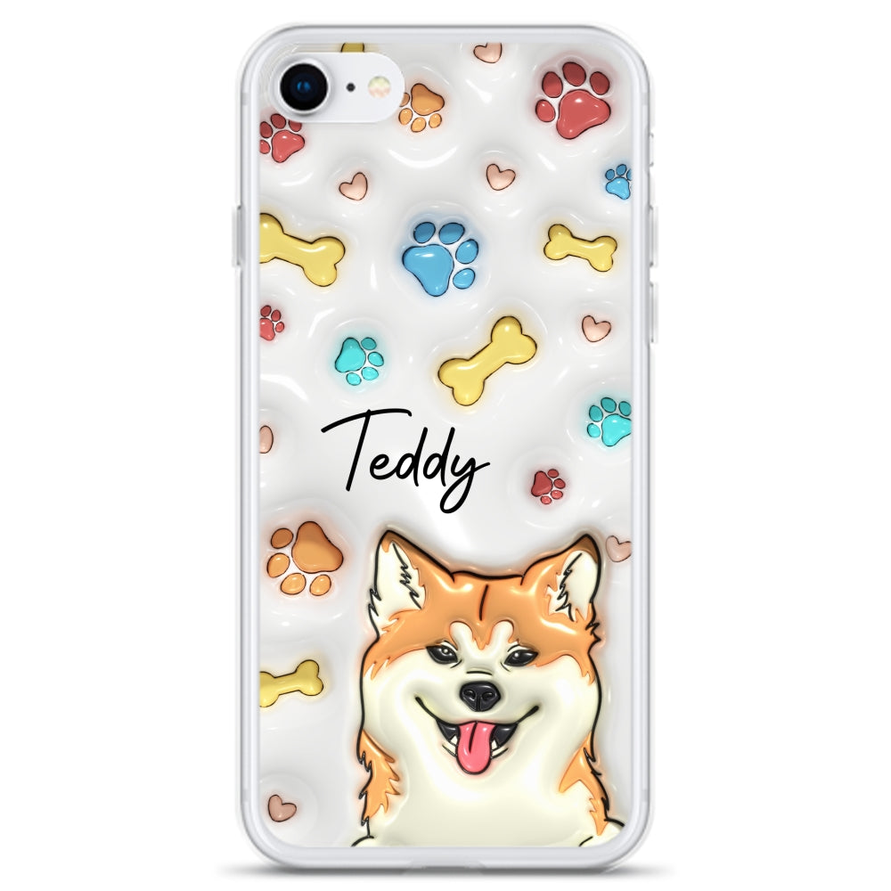 My Adorable Fur Baby - Personalized Custom 3D Inflated Effect Premium Phone Case for Smartphones