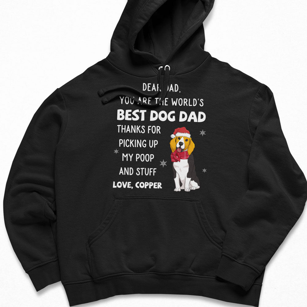 Thank You Dad/Mom - Personalized Custom Unisex 8.0 oz Hoodie for Pet Lovers