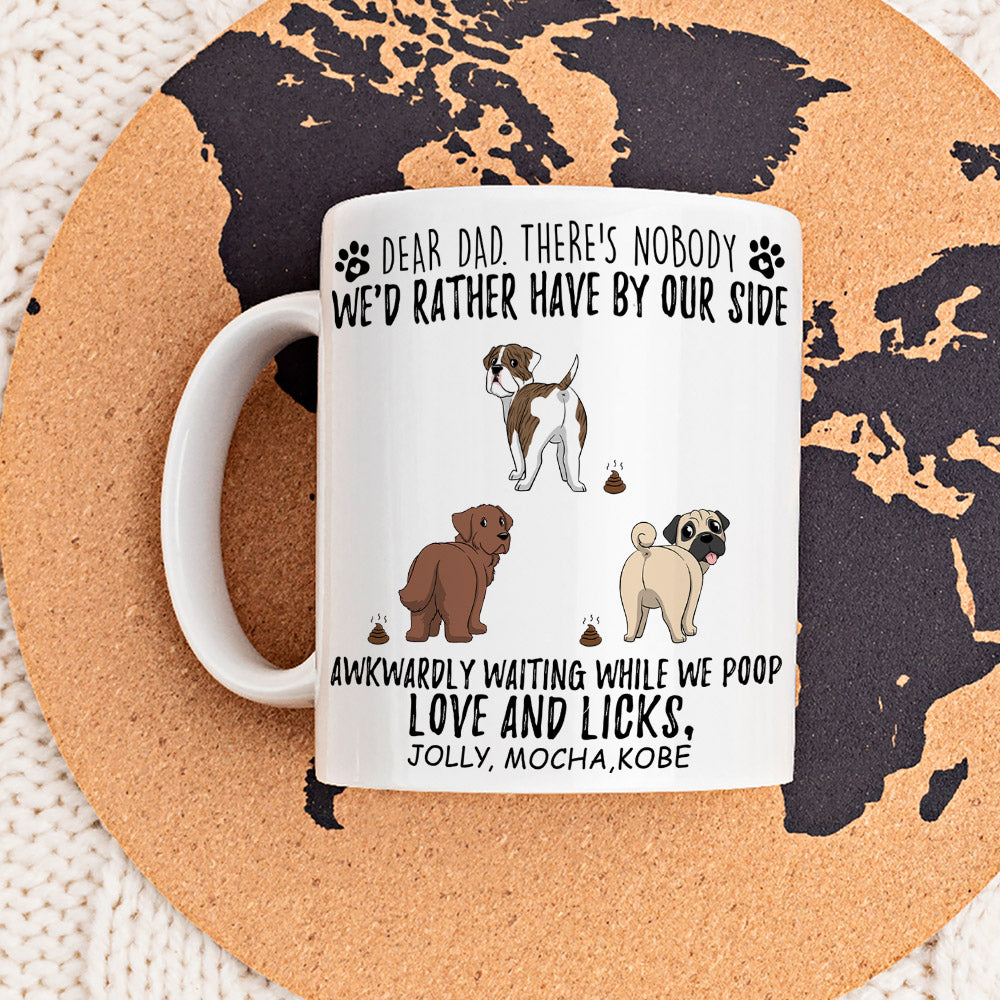 Love And Licks - Customizable Personalized Coffee Mug for Pet Lovers