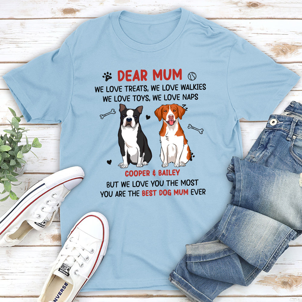 Love Everything - Personalized Custom Unisex 5.3 oz T-shirt for Pet Lovers