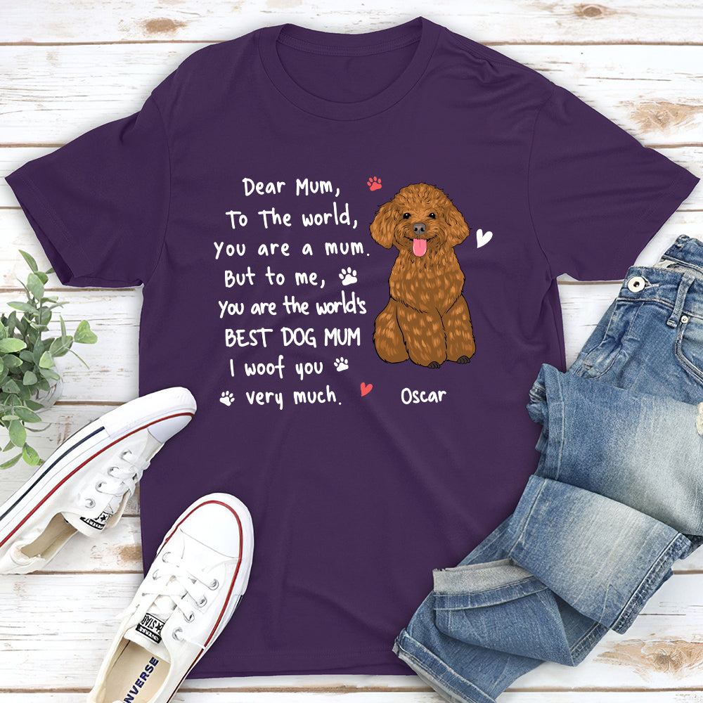 You Are The World - Personalized Custom Unisex T-shirt for Pet Lovers