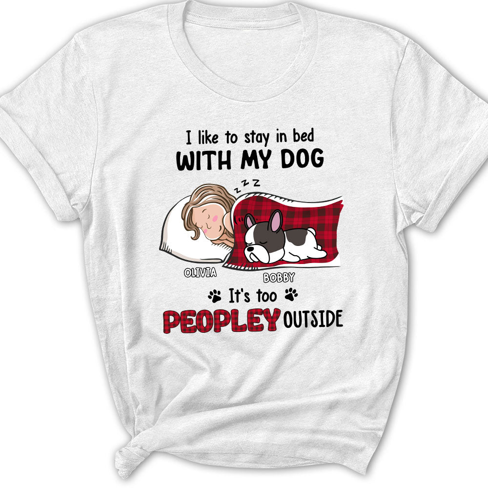 Cozy Bed - Personalized Custom Women's T-shirt for Pet Lovers