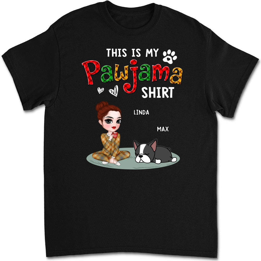 Pawjama Shirt Version 3 - Premium Personalized Custom Unisex 5.3 oz T-Shirt