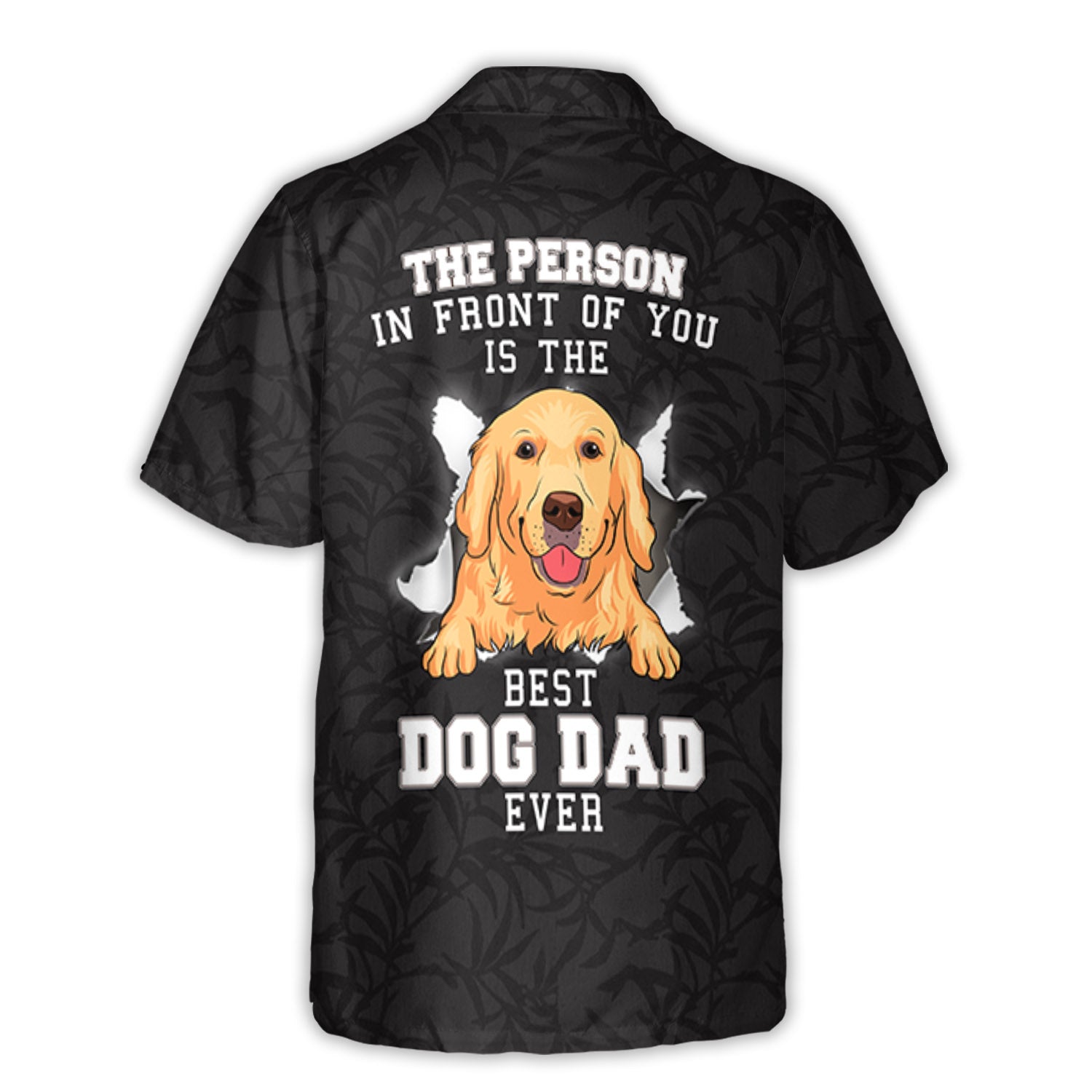 Unique Personalized Custom Hawaiian Shirt Featuring Your Pet - The Person In Front Of You