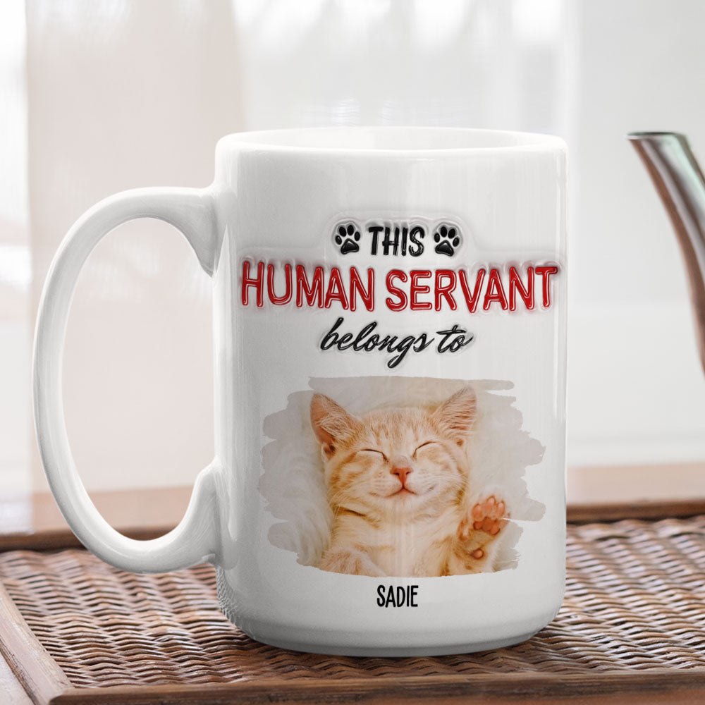 Personalized Custom 3D Inflated Effect Photo Mug - Ideal for All Beverages