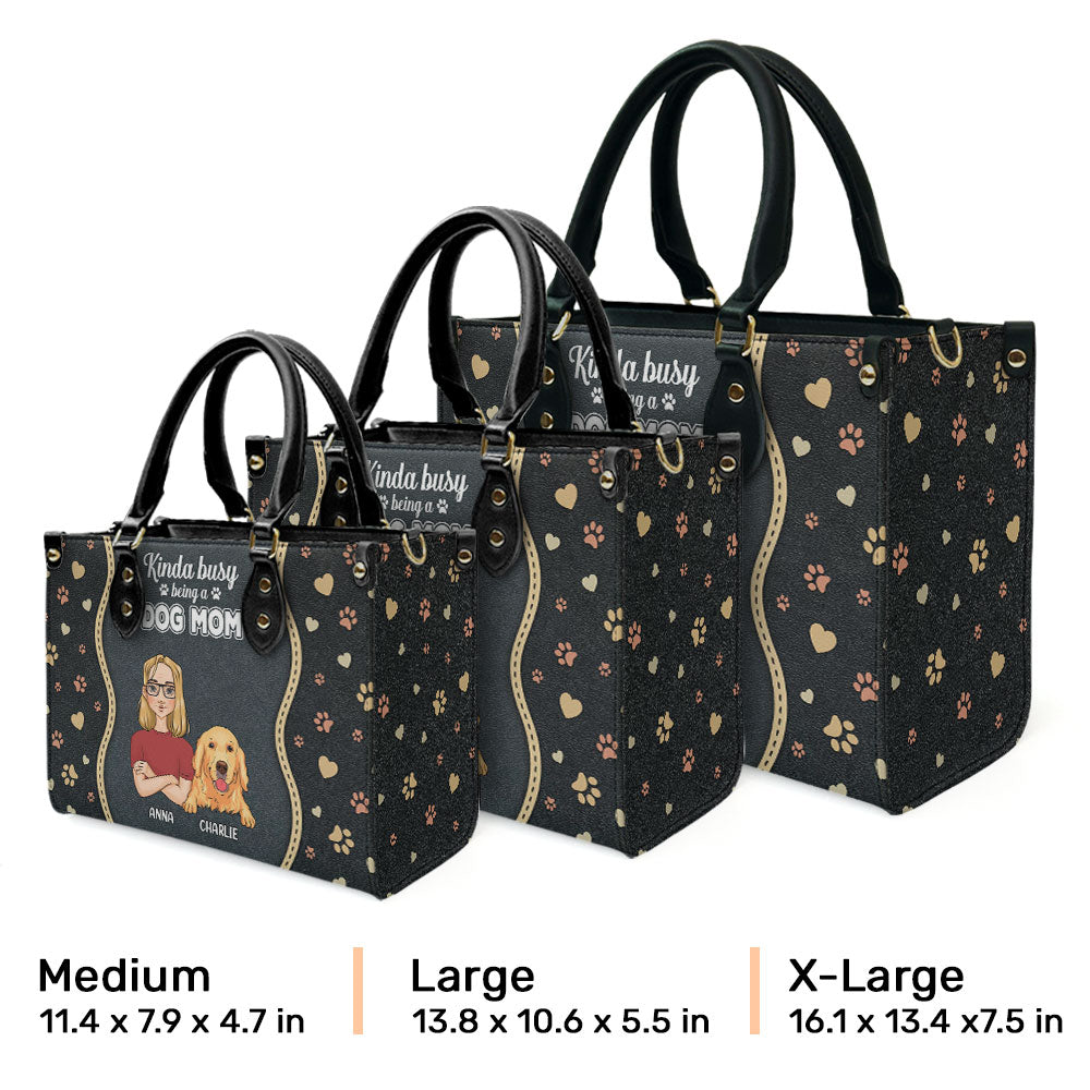 Being A Good Mom - Exquisite Personalized Custom Leather Handbag for Mothers