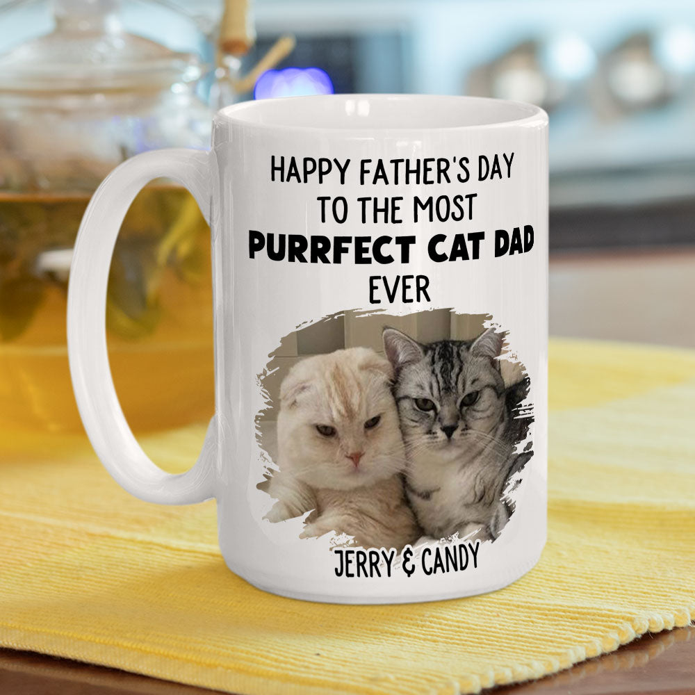 The Most Purrfect - Customizable Personalized Coffee Mug for Pet Lovers