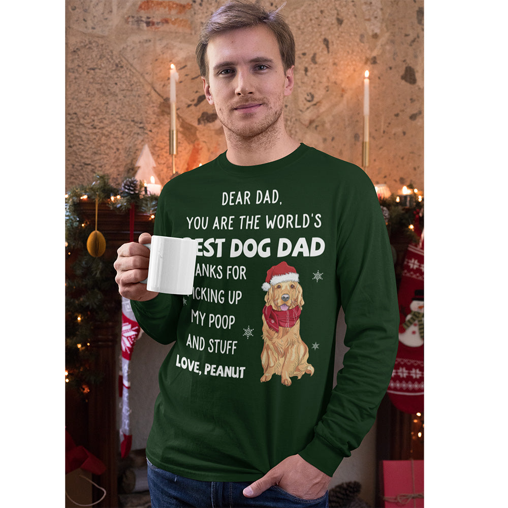 Thank You Dad/Mom - Premium Personalized Custom Long Sleeve T-shirt for Pet Lovers
