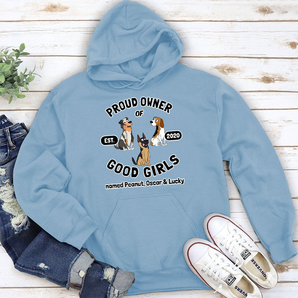 Proud Owner 2 – Customizable Personalized Unisex 8.0 oz Hoodie for Pet Lovers