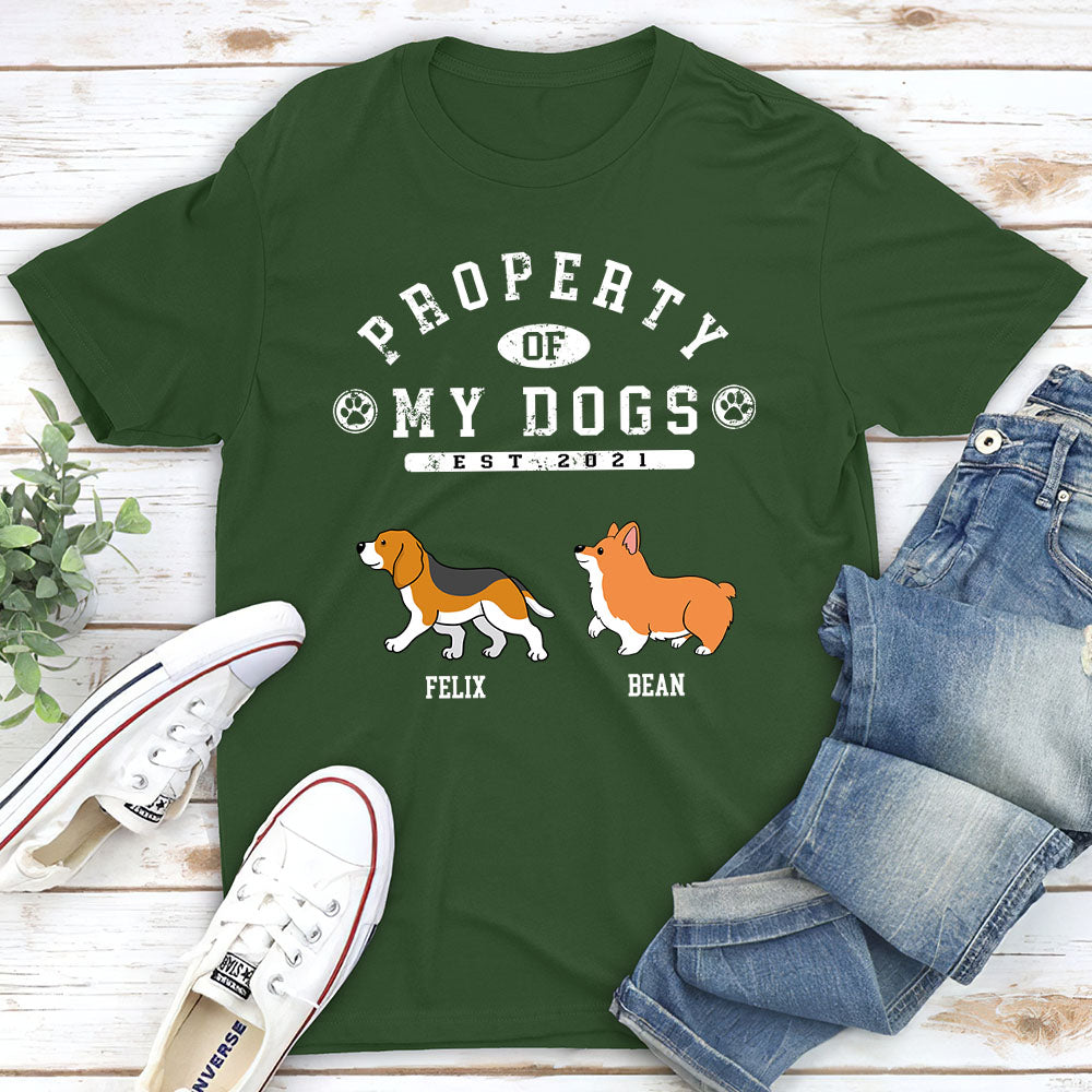 Customizable Premium Personalized Dog Lover T-shirt - 4.2 oz Men's Fit