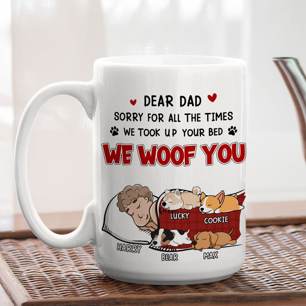 Personalized Custom Coffee Mug - Took Up Your Bed, 11oz and 15oz Options