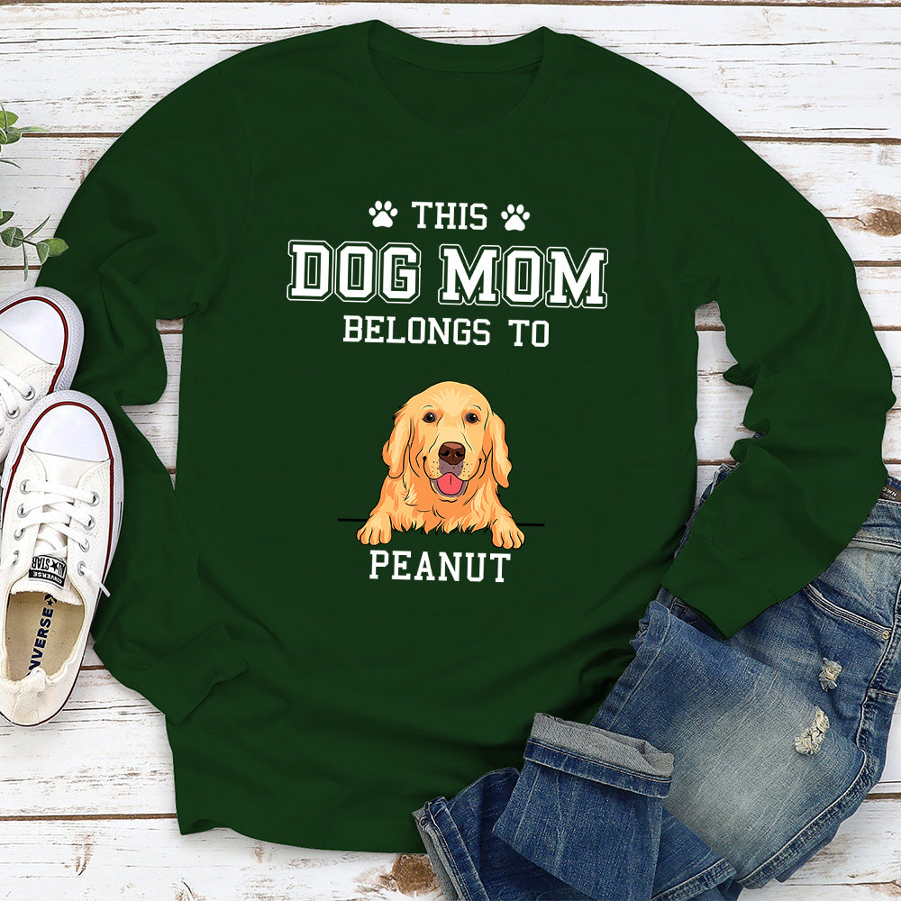 Dog Dad/Mom Exclusive - Personalized Custom Long Sleeve T-shirt for Pet Lovers