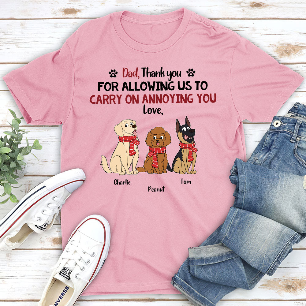 Annoying Me - Personalized Custom Unisex 5.3 oz T-shirt for Pet Lovers