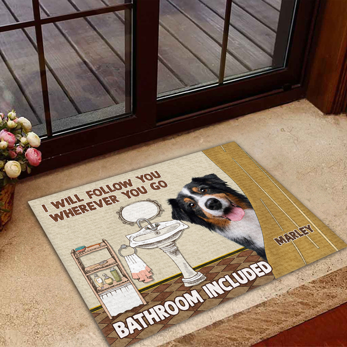Personalized Custom Pet Picture Doormat - The Ultimate Welcome for Pet Lovers