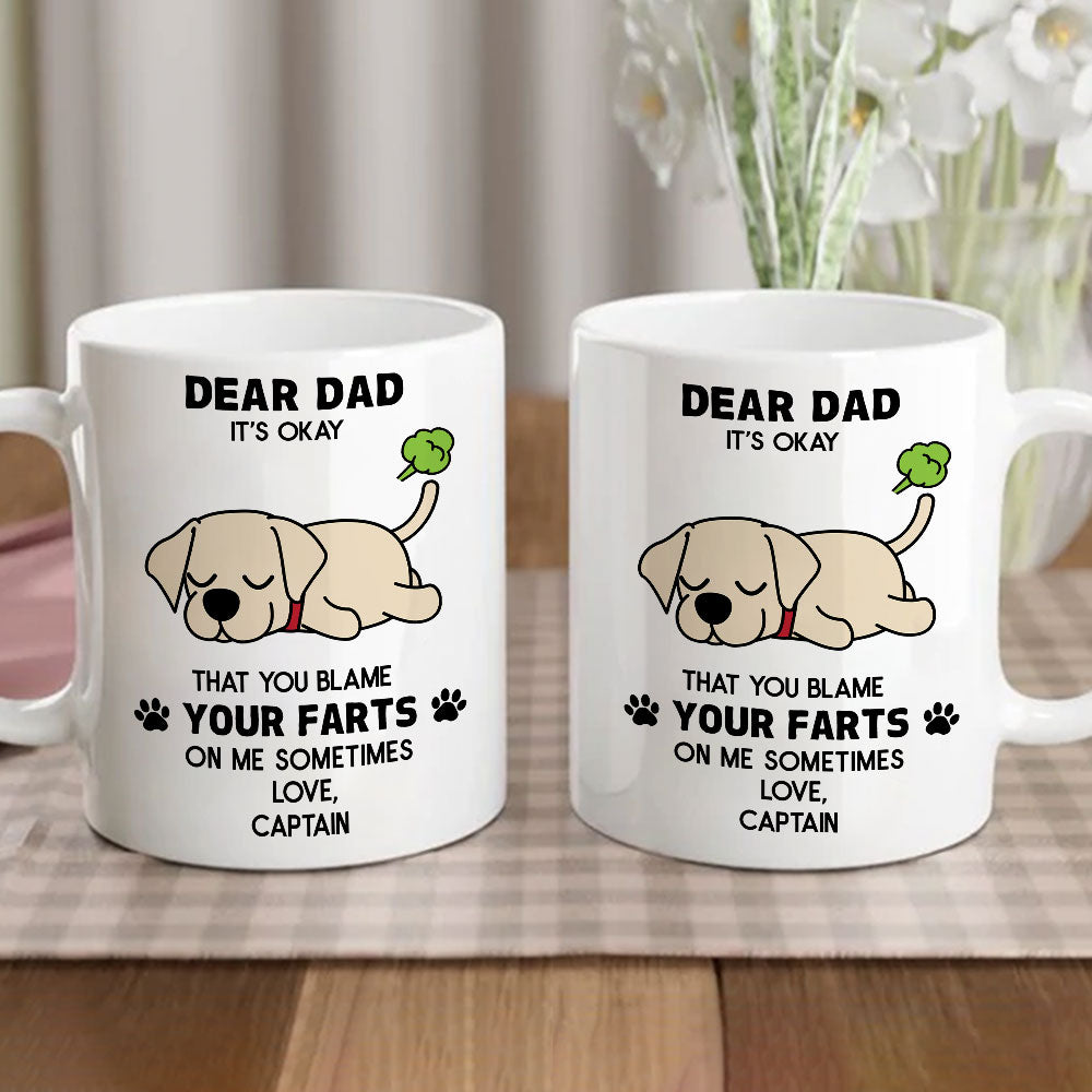 It's Okay - Personalized Custom 11oz Coffee Mug for Pet Lovers