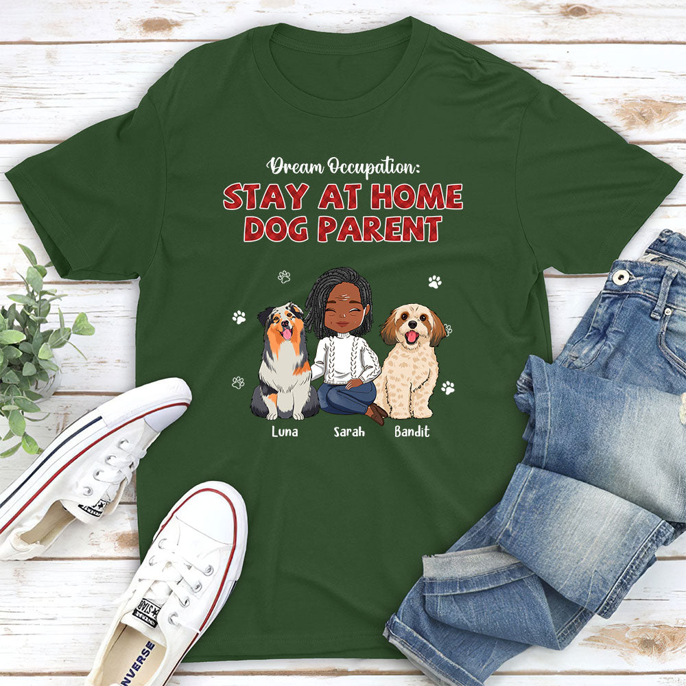 Dream Occupation - Personalized Custom Unisex 5.3 oz T-shirt for Pet Lovers
