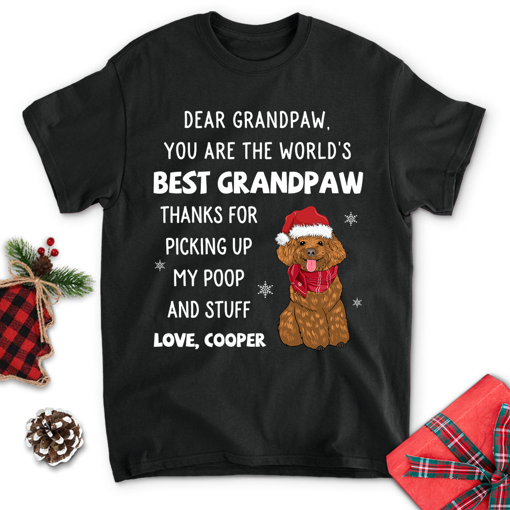 Thank You Dad/Mom - Exclusive Personalized Custom Premium T-shirt for Pet Lovers