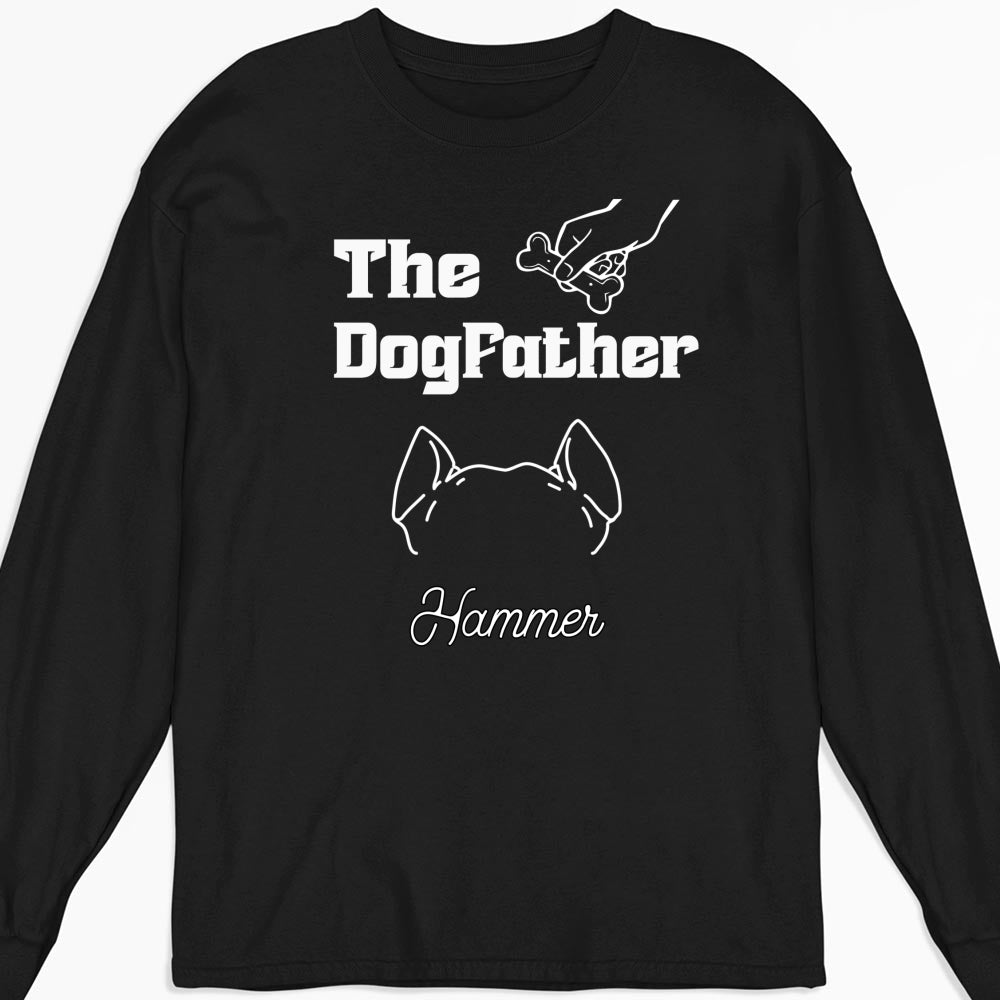 Dog Parents Line - Exclusive Personalized Custom Long Sleeve T-shirt for Pet Lovers