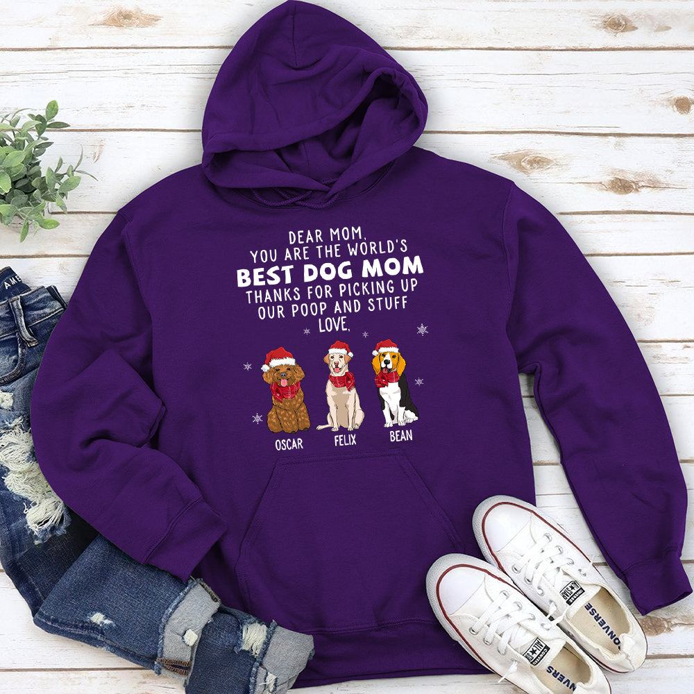 Thank You Dad/Mom - Personalized Custom Unisex 8.0 oz Hoodie for Pet Lovers