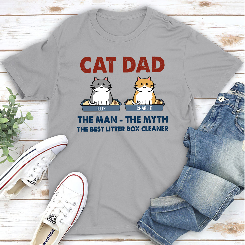Top-Rated Litter Box Cleaner Themed - Personalized Custom Unisex 5.3 oz T-shirt
