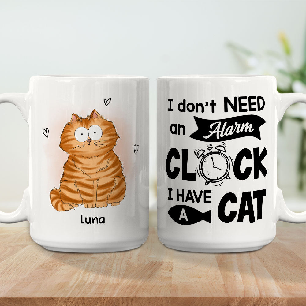 I Have Cats - Personalized Custom Coffee Mug for Pet Lovers