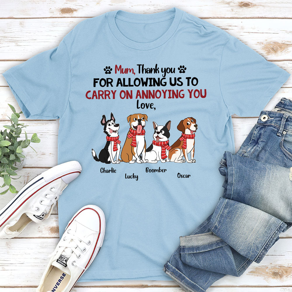 Annoying Me - Personalized Custom Unisex 5.3 oz T-shirt for Pet Lovers