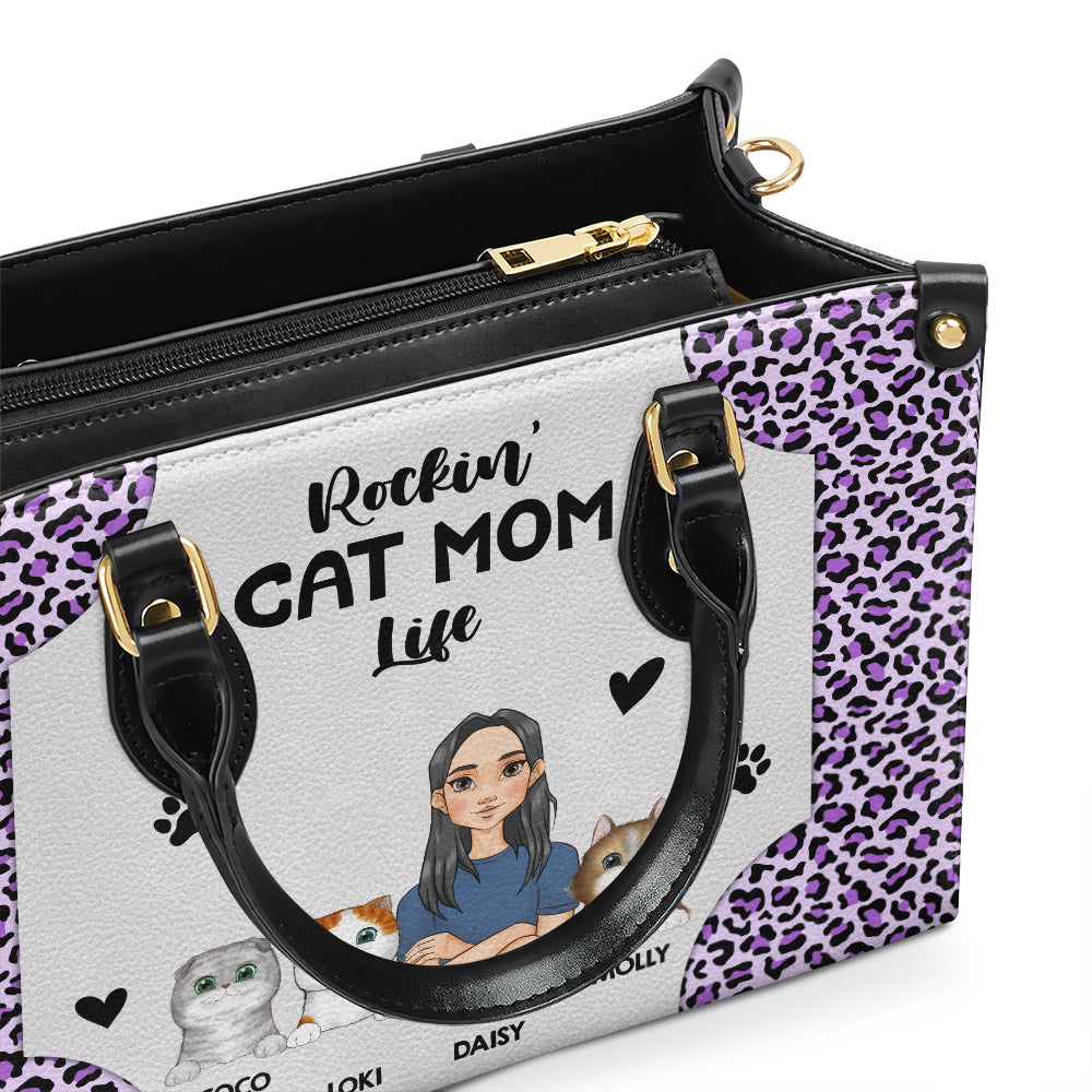 Dog Mom's Dream - Personalized Custom Leather Handbag for a Better Life