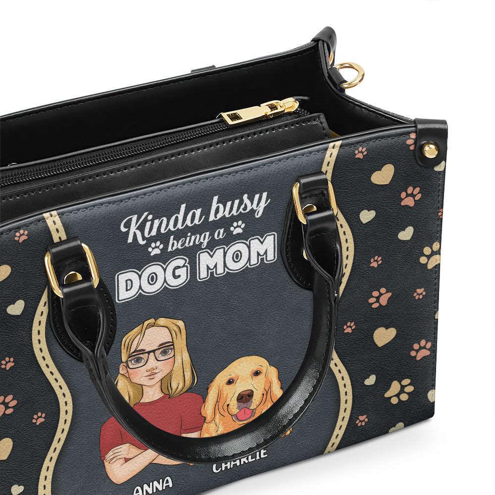 Being A Good Mom - Exquisite Personalized Custom Leather Handbag for Mothers