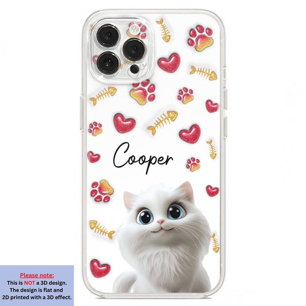 My Adorable Baby Cats - Customizable 3D Inflated Effect Personalized Phone Case for All Smartphones