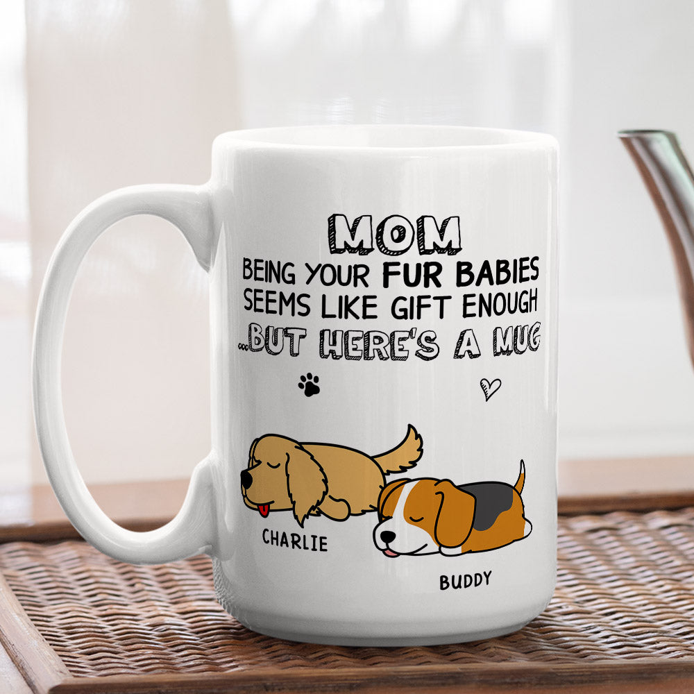 Personalized Custom Fur-themed Coffee Mug - Ideal Gift for Pet Lovers