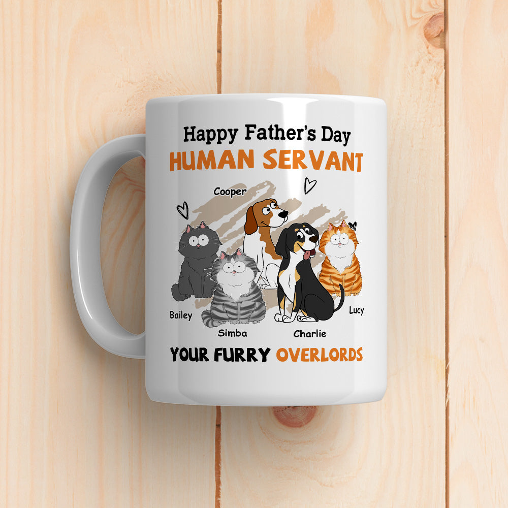 My Servant - Exquisite Personalized Custom Coffee Mug for Pet Lovers