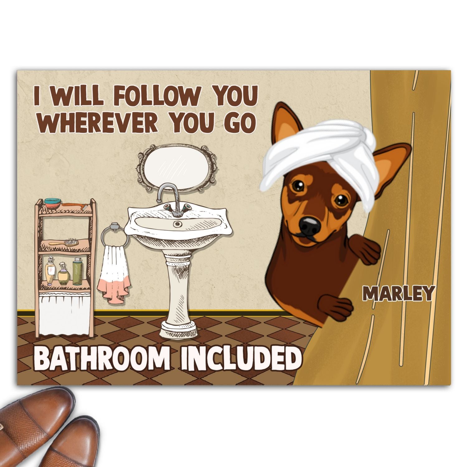 Personalized Custom Pet Picture Doormat - The Ultimate Welcome for Pet Lovers