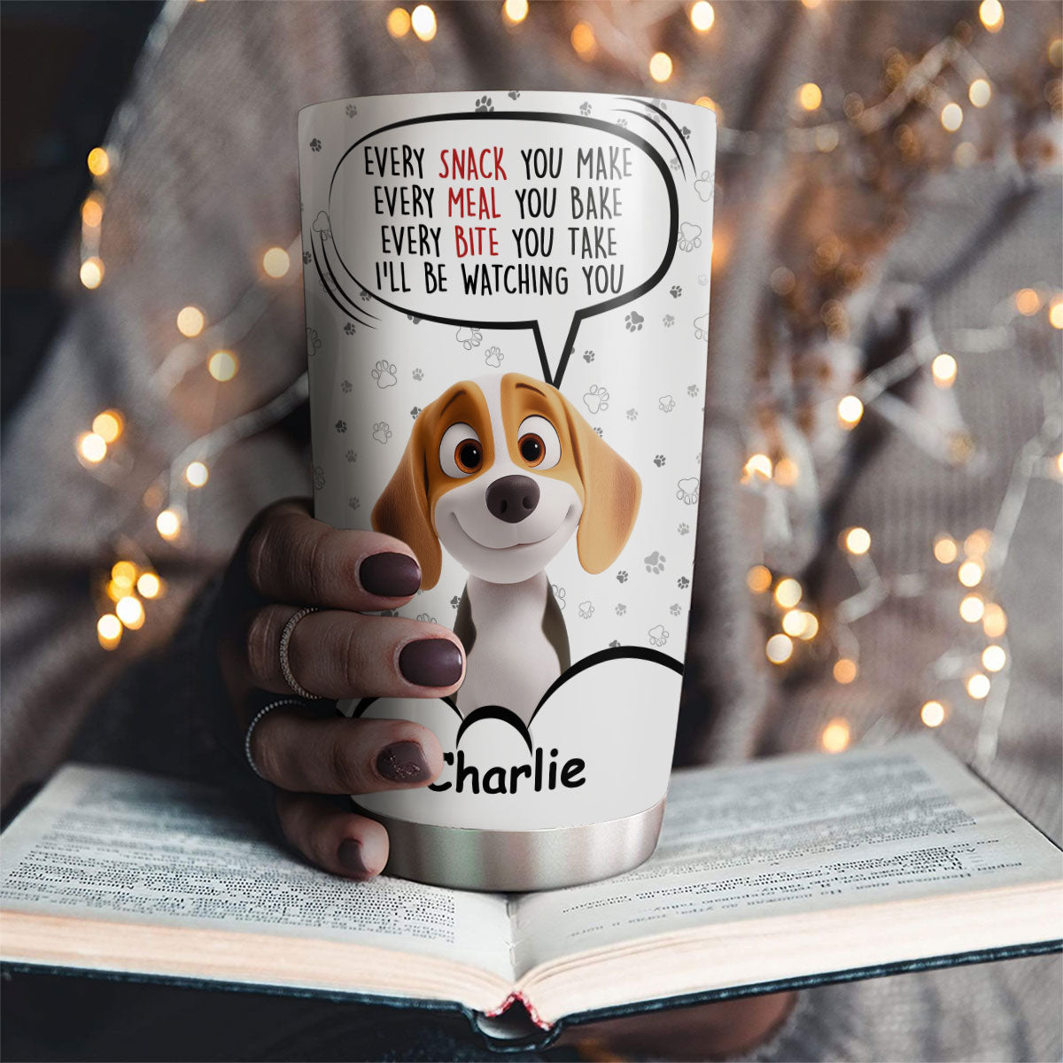 I Am Watching You - Customizable Personalized 20oz Stainless Steel Tumbler for Every Occasion