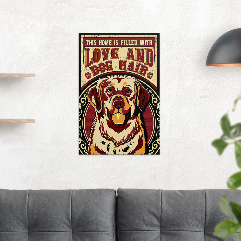 This Home Is Filled With Dog 4 - High - Quality Poster for Dog Lovers